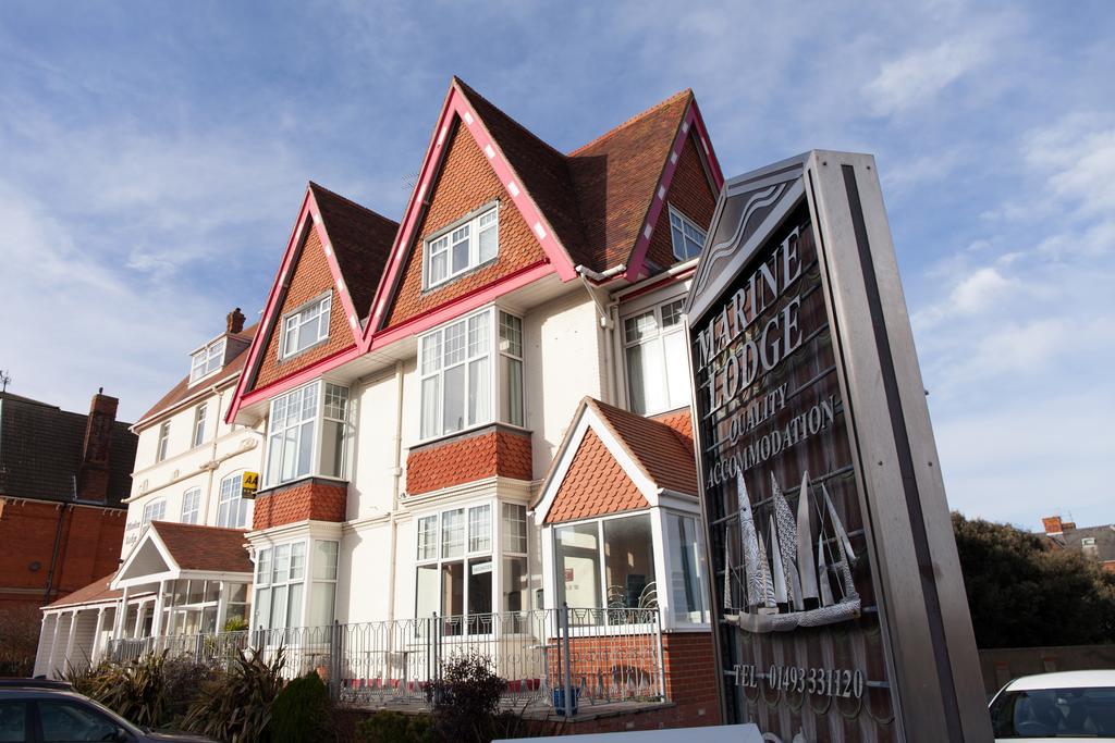 Marine Lodge Great Yarmouth Dış mekan fotoğraf